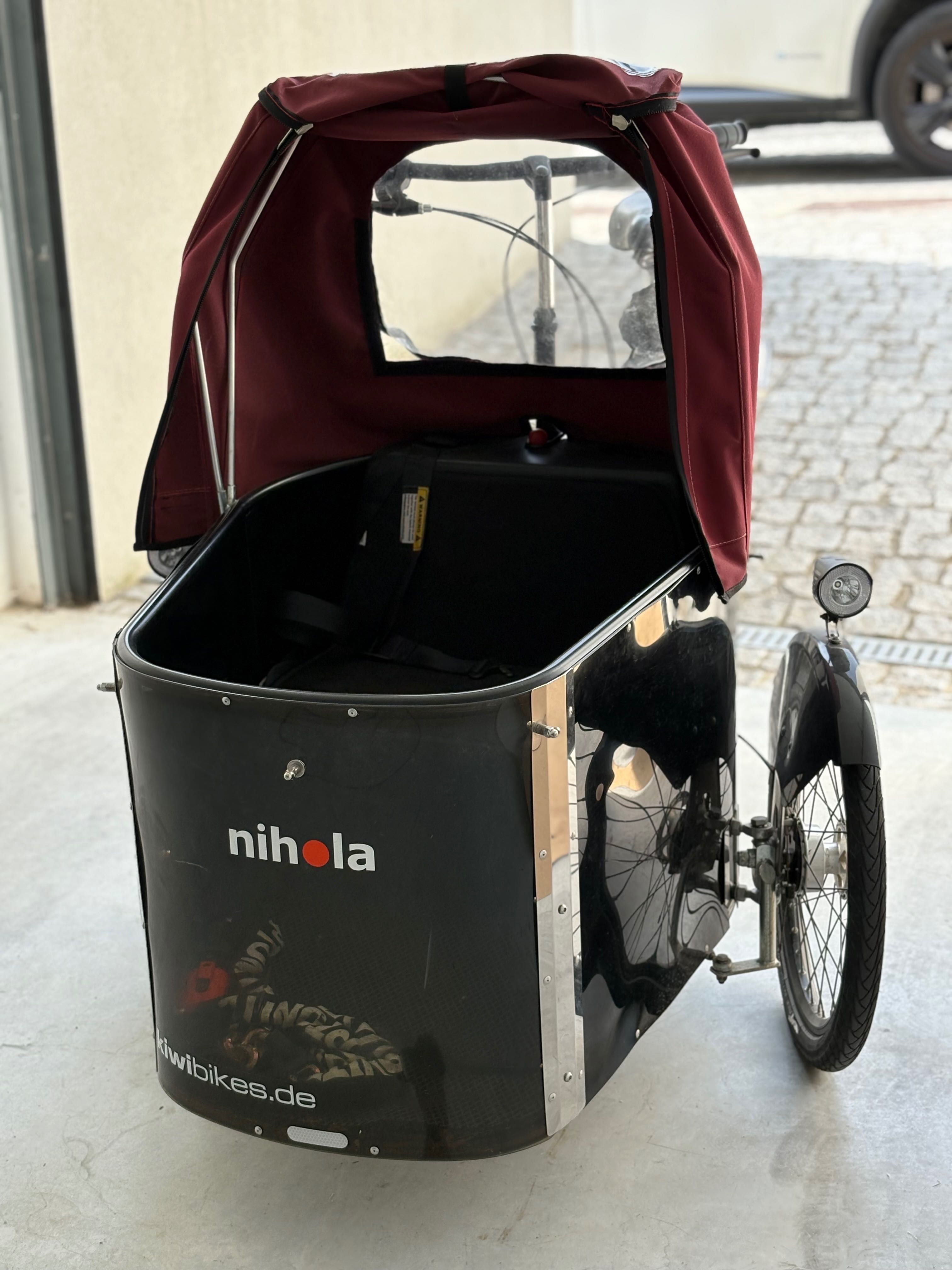 Cargo Bike Nihola 2020 - 2 places - no electric