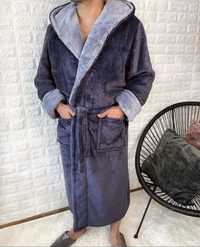Хіт подарунок 2024 чоловічий домашній махровий халат теплий, мужской.