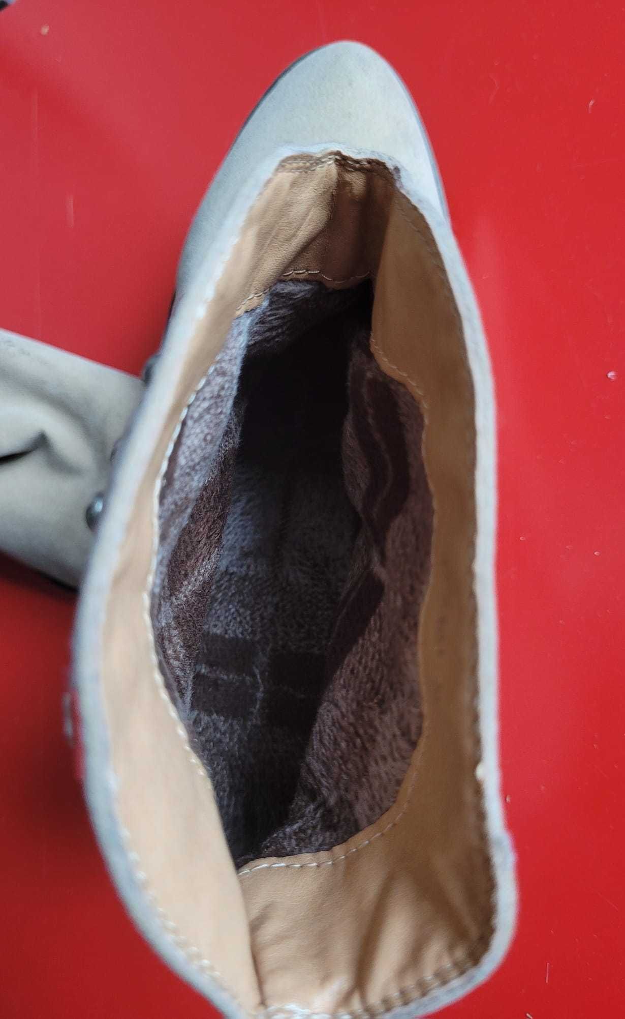 Buty damskie "kowbojki" Big Star, zamsz, rozmiar 36
