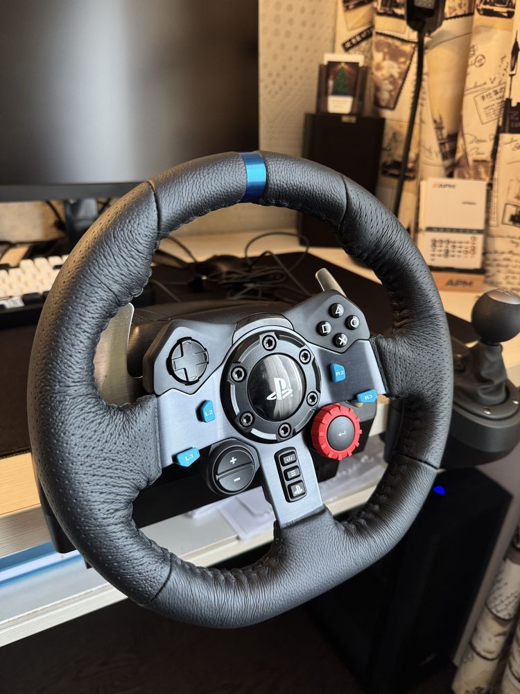 Ігрове кермо Logitech G29+коробка передач як нове