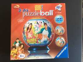 Puzzle em forma de globo