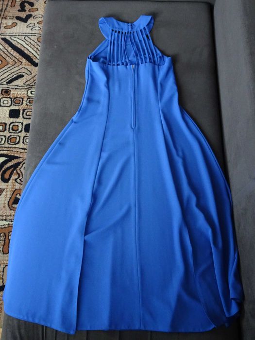 długa sukienka z bolerkiem rozmiar 42