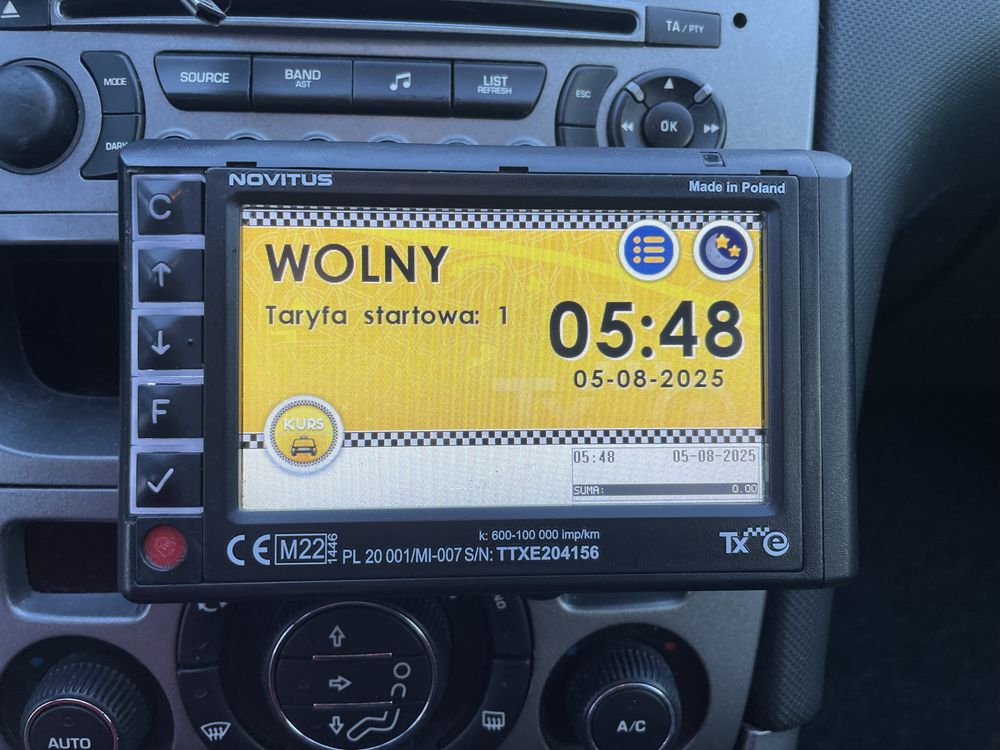 Taksometr Novitus TXe Kogut Stan Idealny
