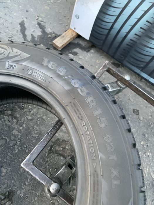Шини 185/65 R15 Nokian пара 2 штуки зима 2021  рік 6,8