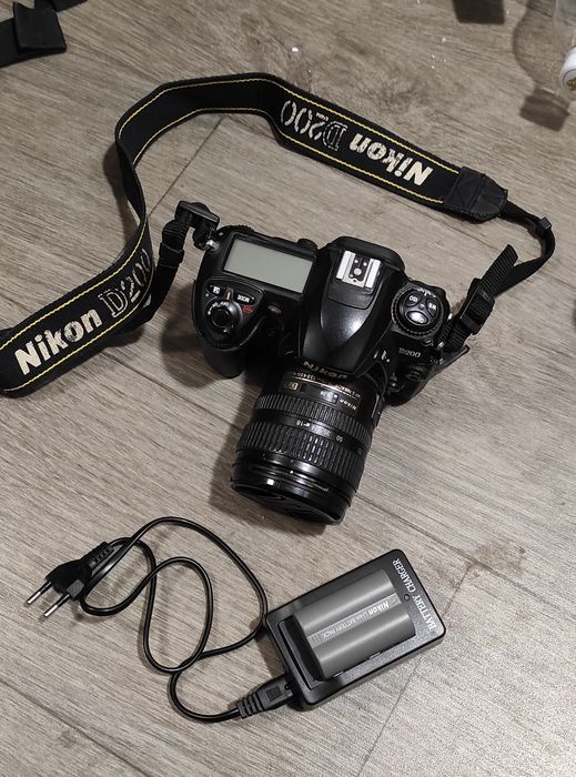 Nikon d200+об'єктив 18-70