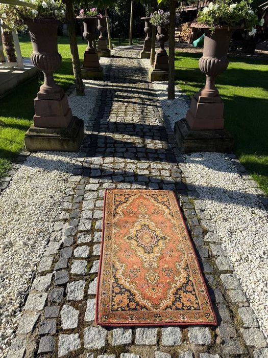 Wycieraczka Dywan Wełniany Kaszmirowy Perski Od Firmy Queen 120x62 cm