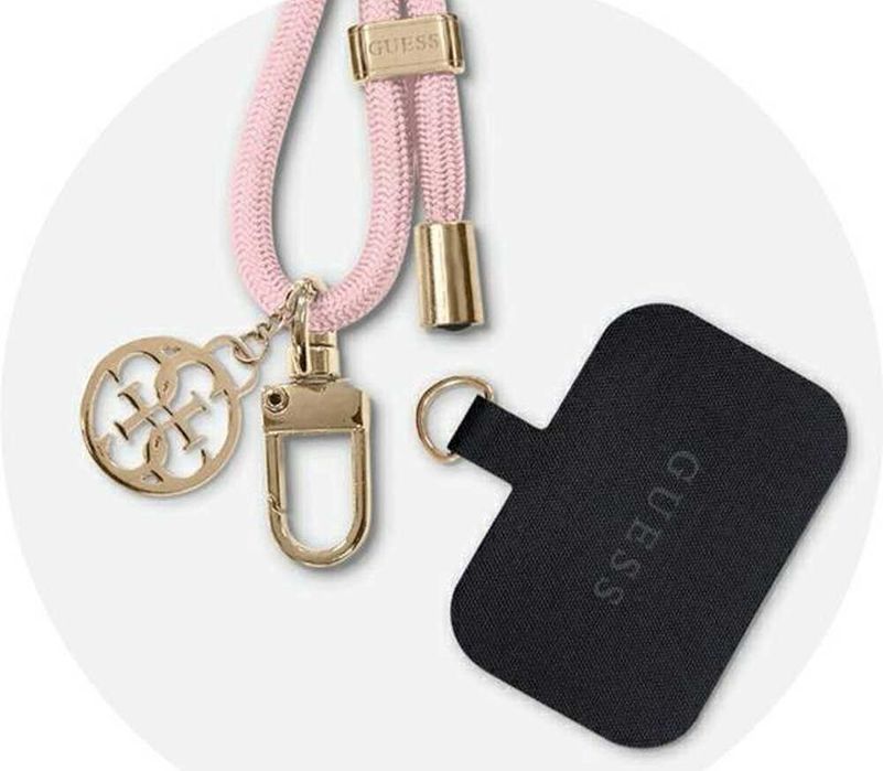 Smycz do telefonu Pasek GUESS Crossbody Cord Różowy nowy