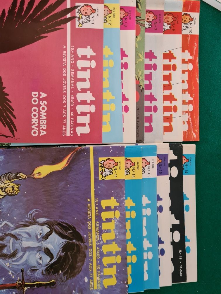 Tintin 15° Ano diversos números