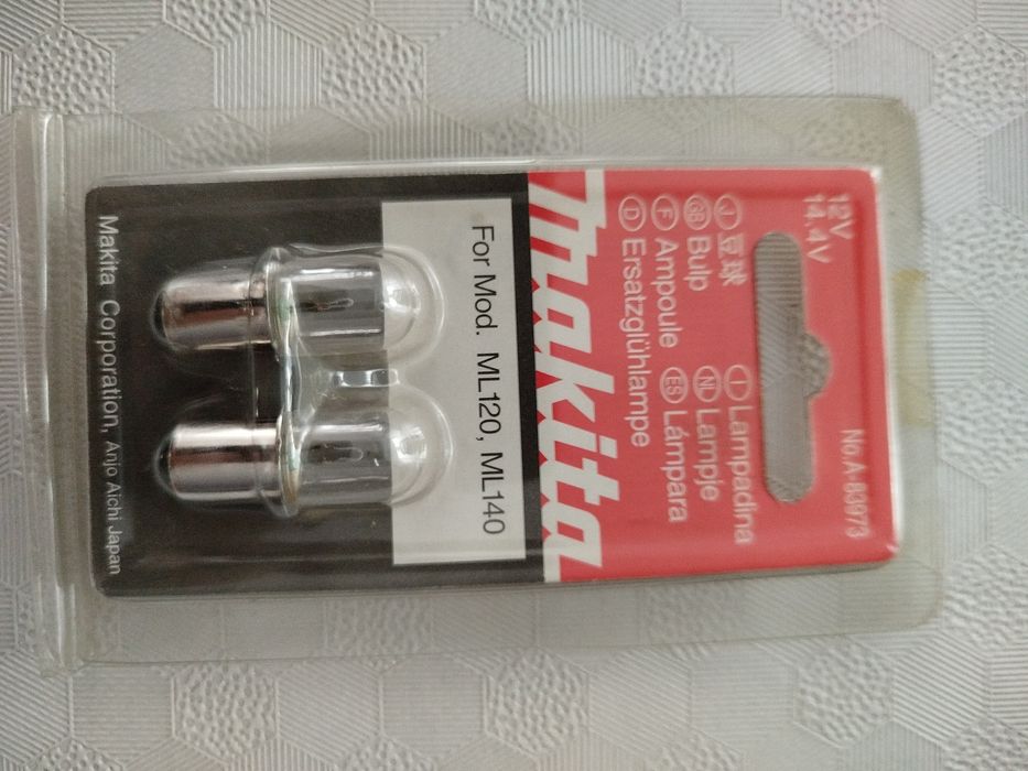 Żarówki Makita Ml120, Ml140 Nowe Warto