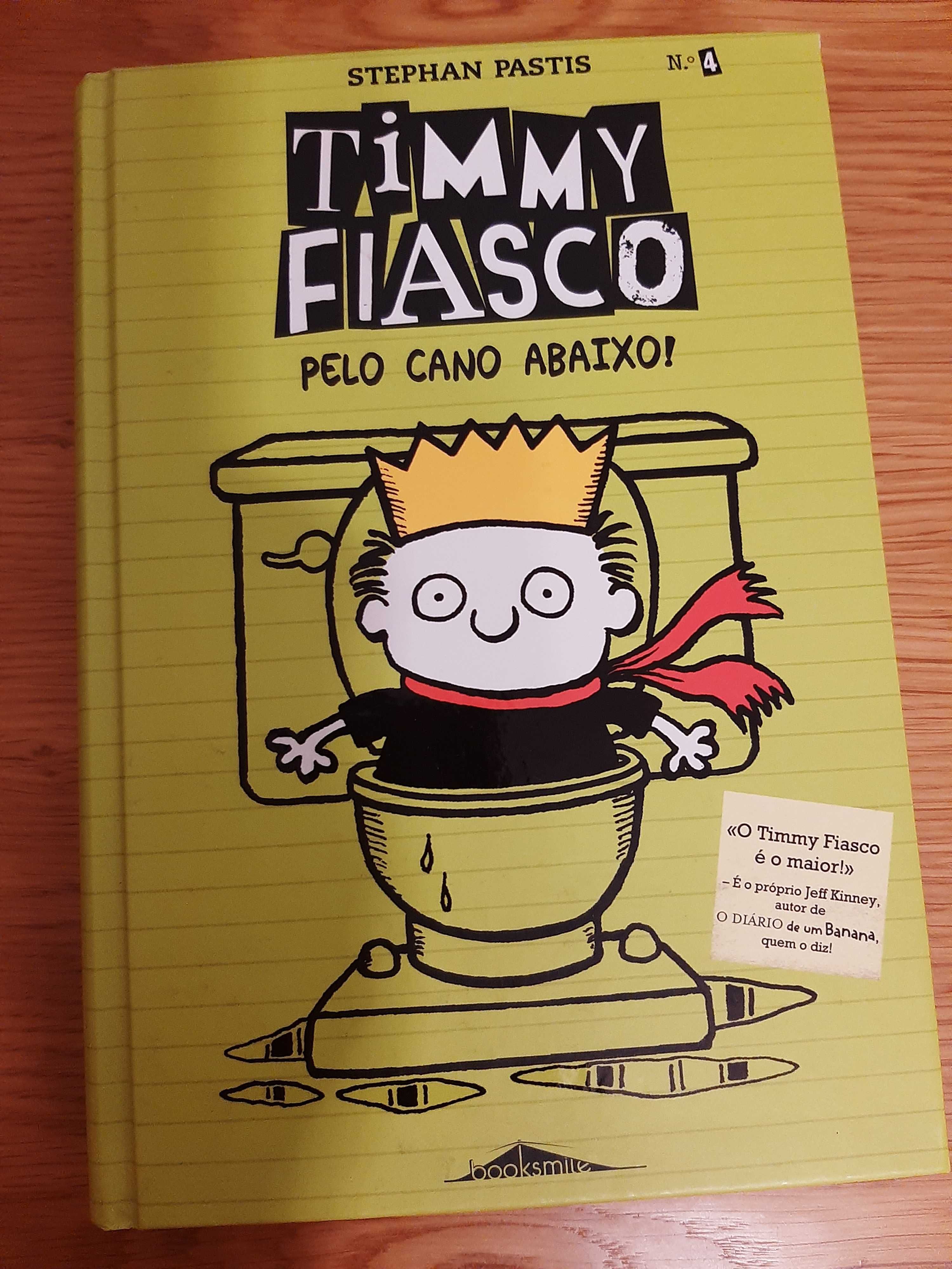 Coleção Timmy Fiasco - 4 volumes da coleção