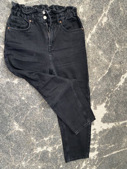 Жіночі джинси,висока посадка,колір графіт