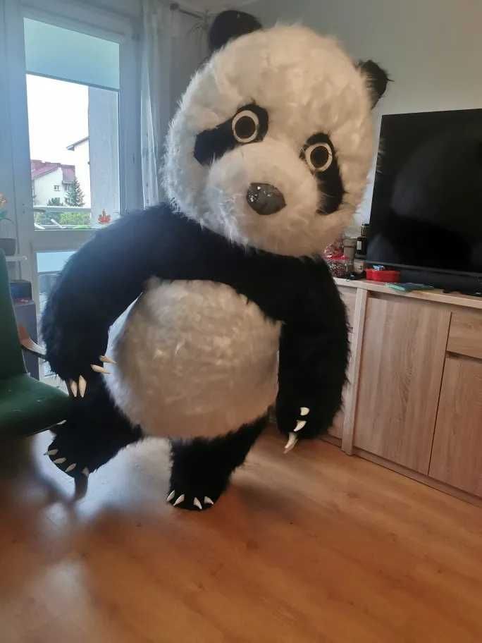 Duży Wygodny Kostium Dla Animatora 2M Panda Miś z Wentylatorem