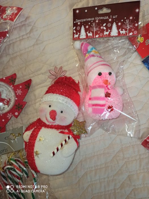 Набір декоративний. Сніговик