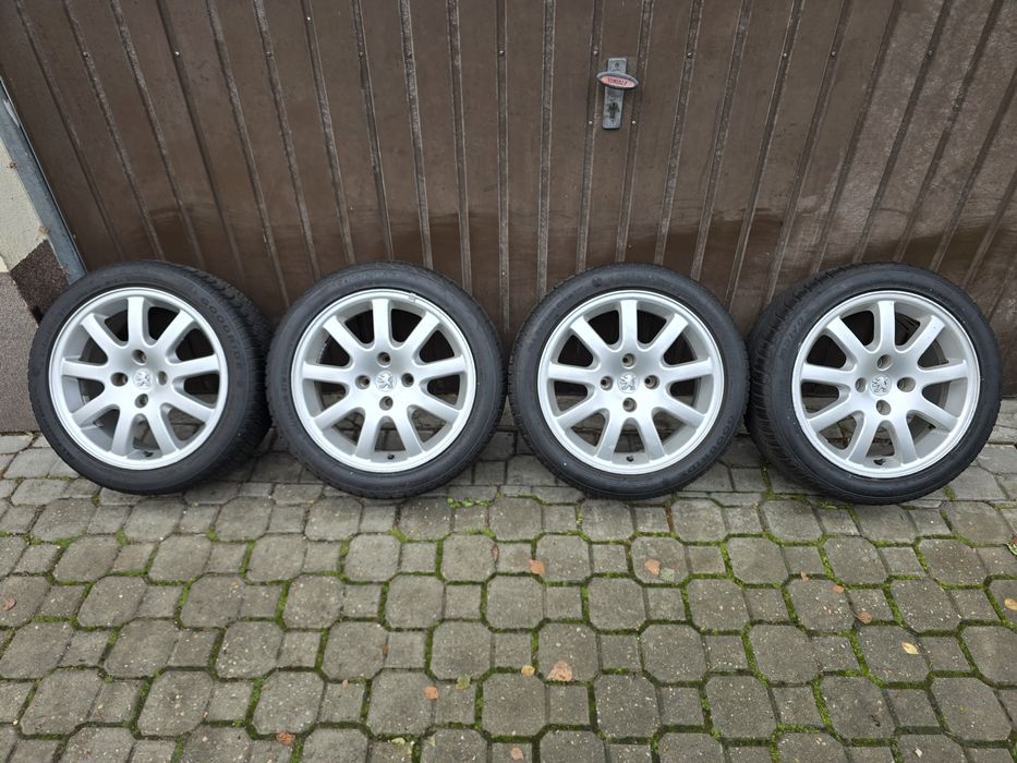 Felgi z oponami 205/45R16 Peugeot 206 4x108 Partner 207 C2 C3 Berlingo