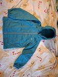 NOWA kurtka softshell 128/134, odpinany kaptur, odblaski
