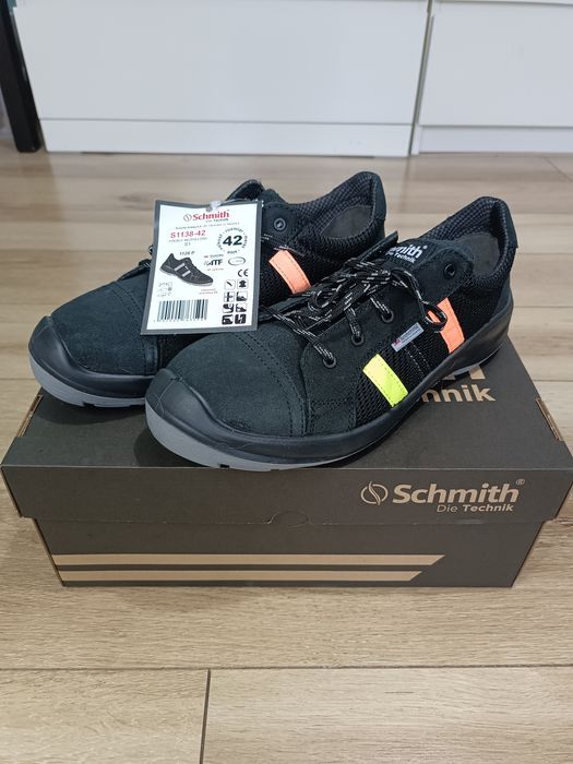 Buty półbuty robocze lekkie ochronne Schmith ACTIV 42