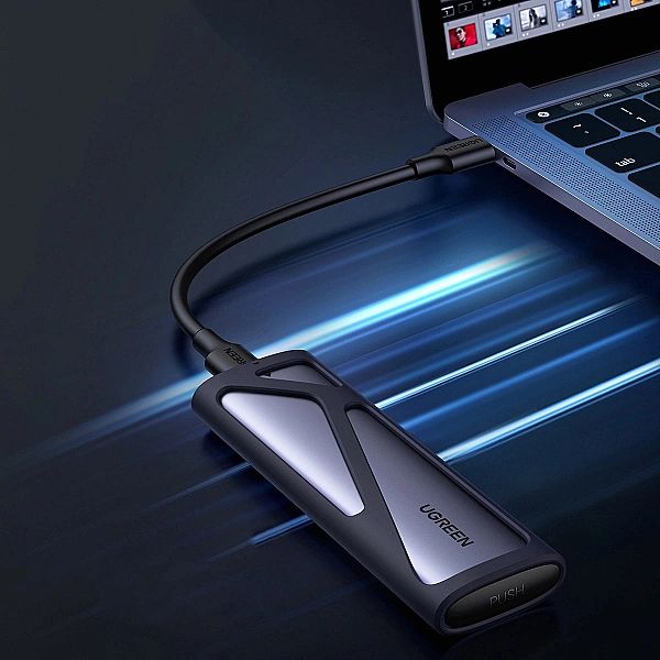 Ugreen kieszeń na dysk SSD M.2 obudowa dysku USB 3.2 Gen 2 (SuperSpeed