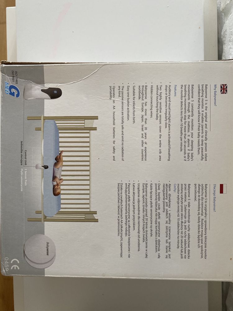 Monitor oddechu Baby Sense 5