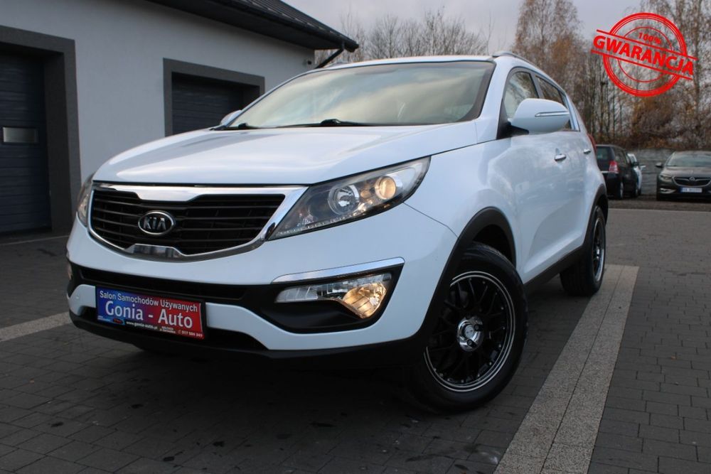 Kia Sportage Śliczna_Serwis_z_Niemiec_Alu_Chrom_Benzyna