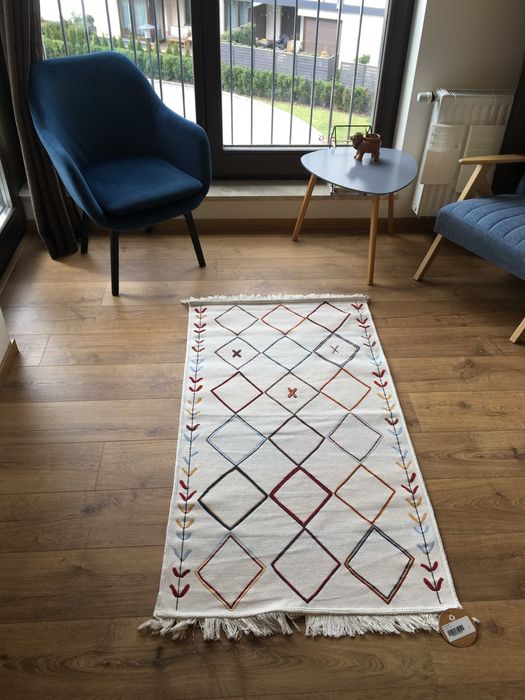 Dywanik zmywalny dwustronny kilim turecki w rozmiarze 80×150
