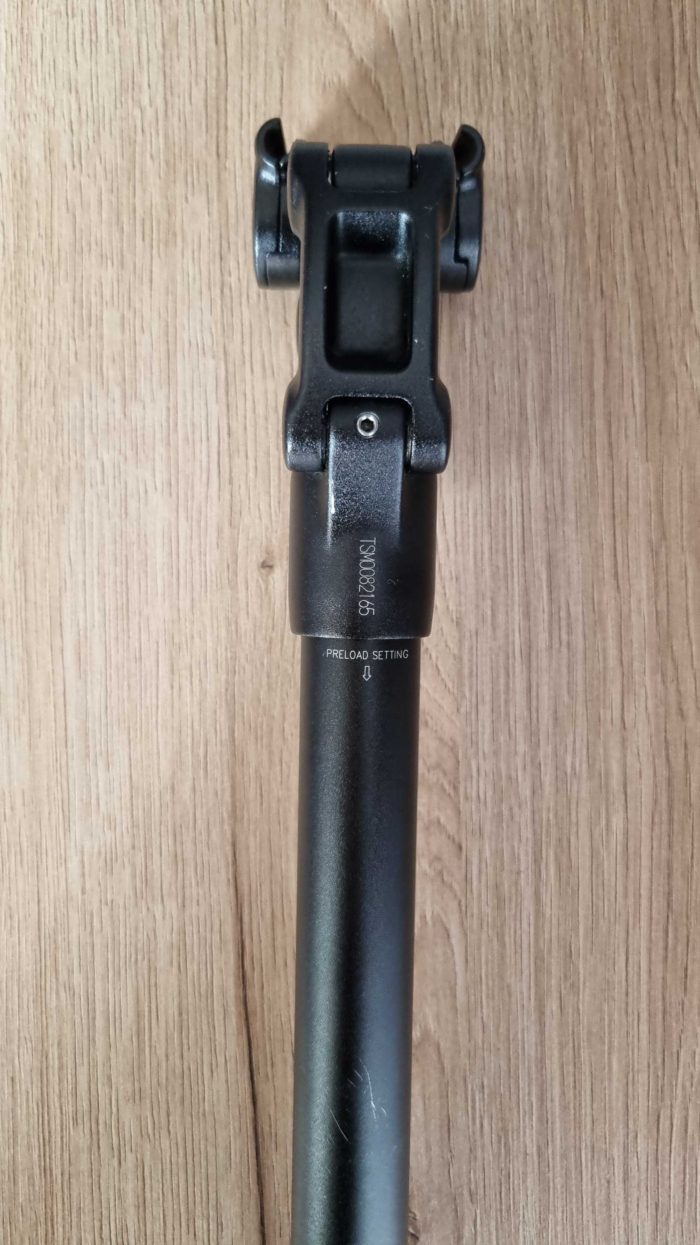 Sztyca amortyzowana SR Suntour NCX SP12 27,2 x 400 mm + ADAPTER 30,9