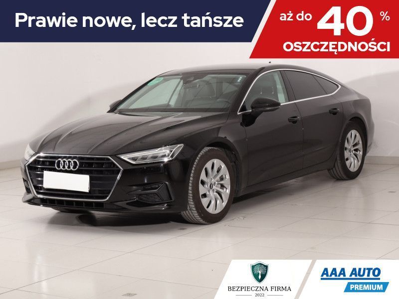 Audi A7 Sportback 40 TDI, Salon Polska, Serwis ASO, 204 KM, Automat, Skóra, Navi,