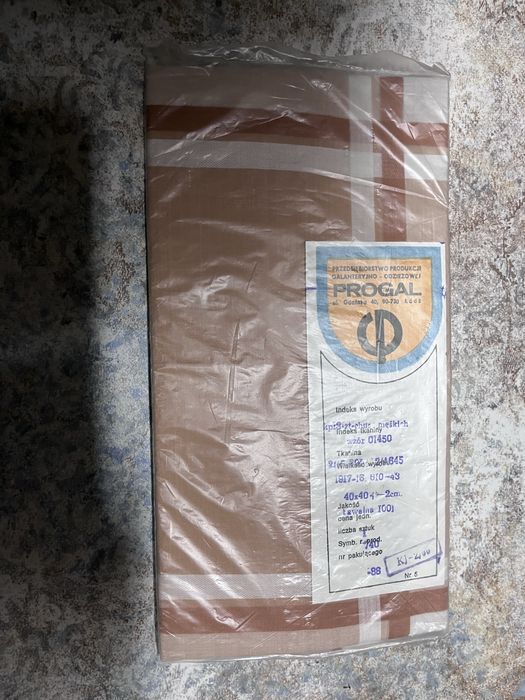 Chusteczki męskie PRL PROGAL-komplet