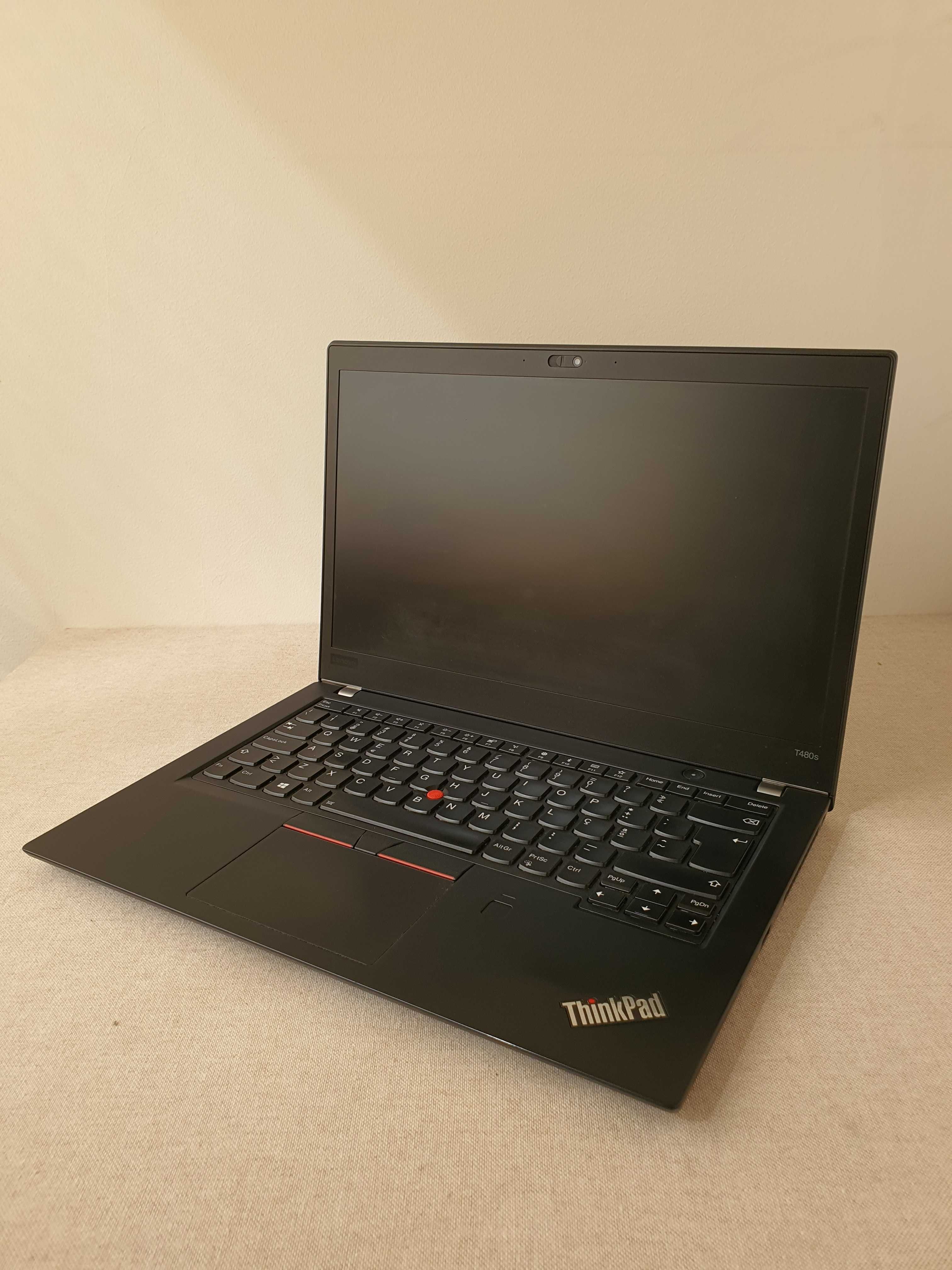 Portátil Lenovo Thinkpad T480s - Intel 8250U, 8Gb RAM, FullHD, Win 11