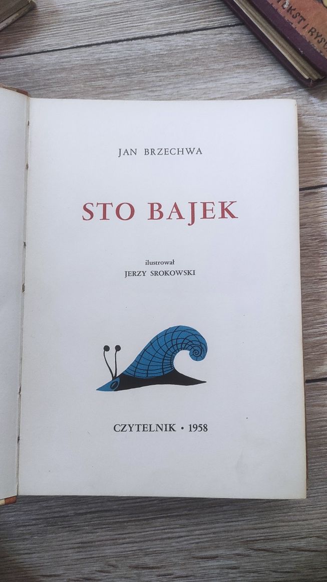 Książka "Sto bajek" Jan Brzechwa 1958