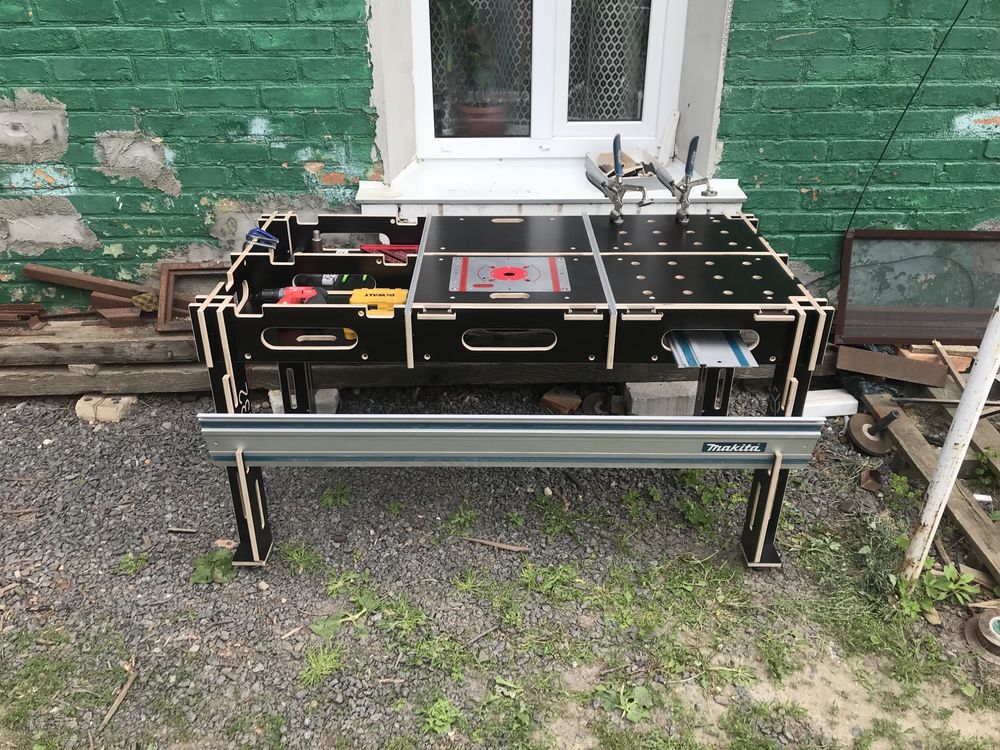 Стіл 1500х750х820. Фрезерний стіл