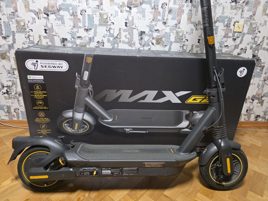 Segway Ninebot Max G2E — майже новий, на гарантії, пробіг 560 км
