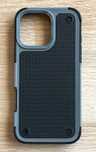 Etui iPhone 16 Pro Max wzmacniane czarno-szare