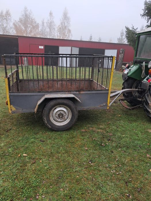 Przyczepka 1 osiowa rolnicza