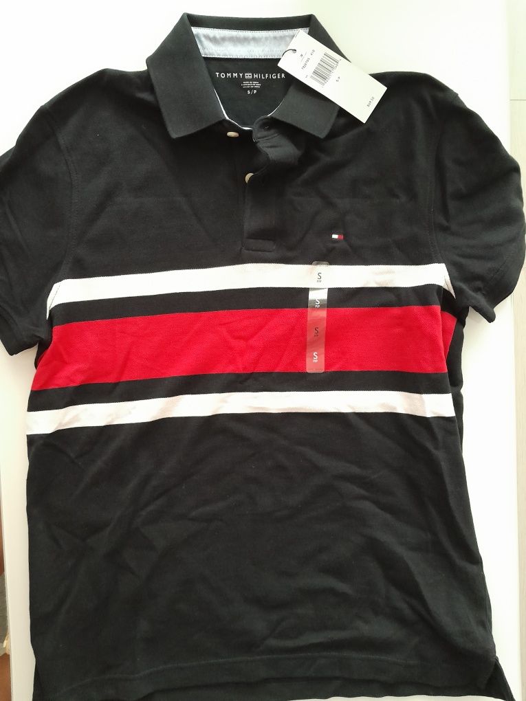 Koszulka Tommy Hilfiger polo z USA