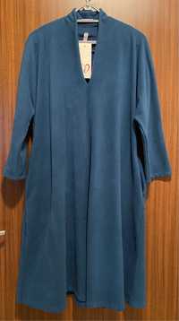 Włoska cieplutka sukienka z kieszeniami XL/XXL