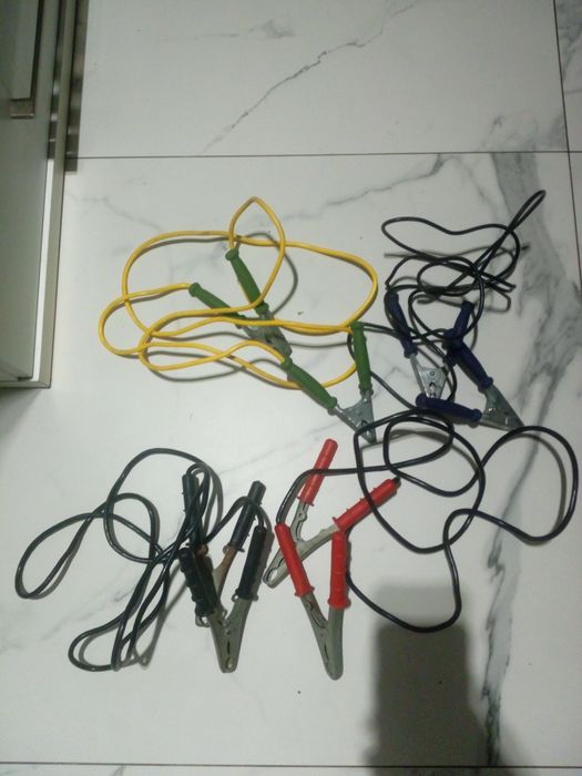 Przewody Kable Rozruchowe Dwa Komplety Okazja Warto !!!