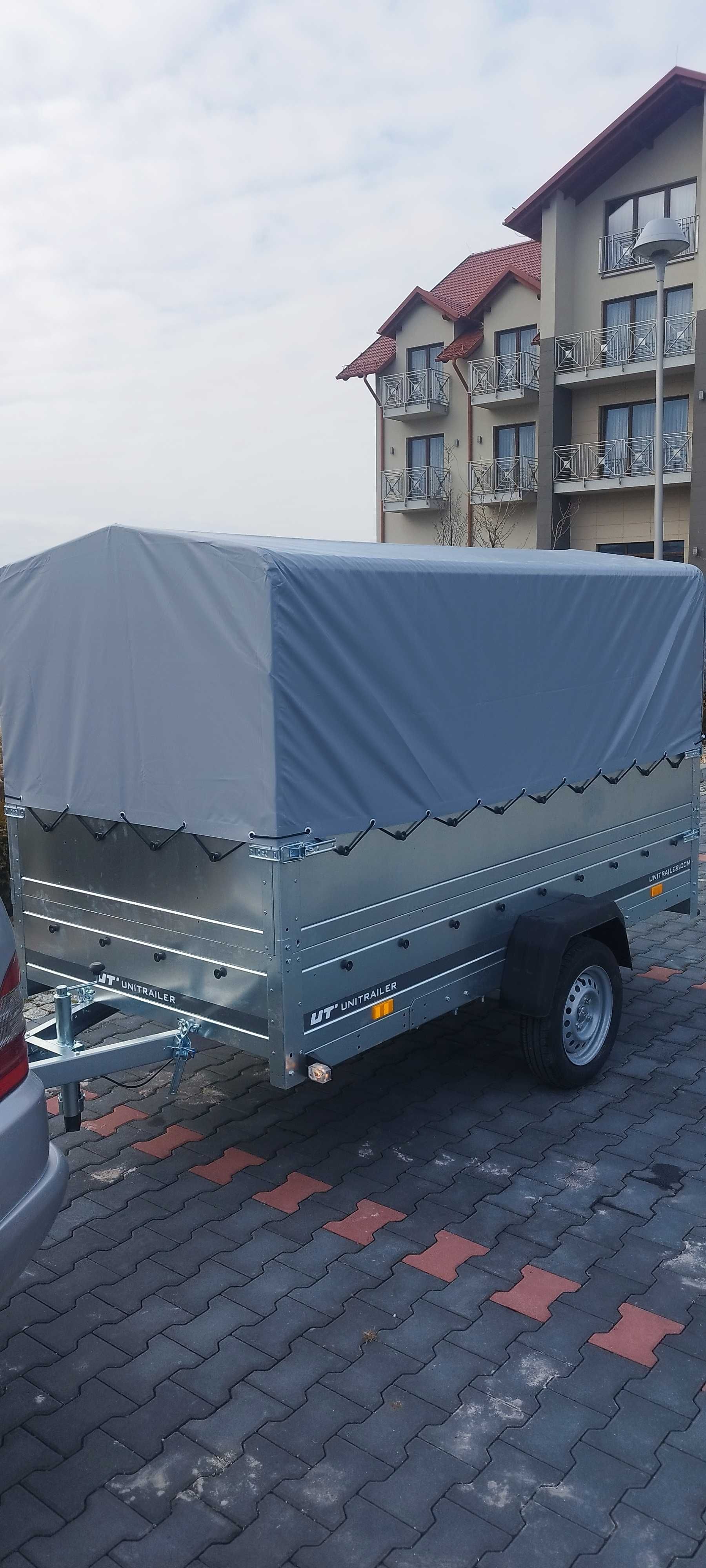 Wynajem przyczepy, usługa transportowa