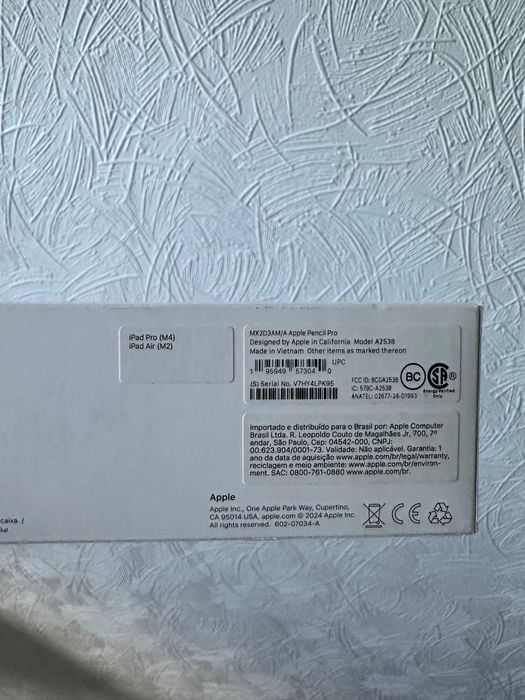 Новий оригінальний Apple Pencil Pro