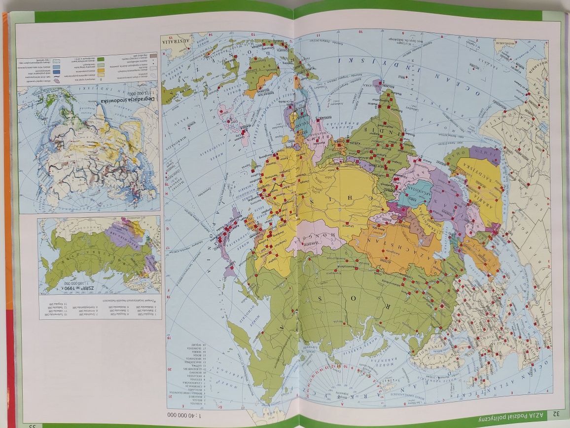 Atlas geograficzny zakres podstawowy