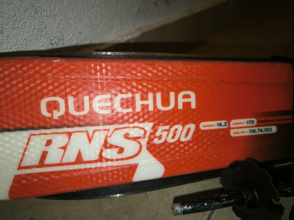 Skis Quechua RNS500 c/ Saco de transporte