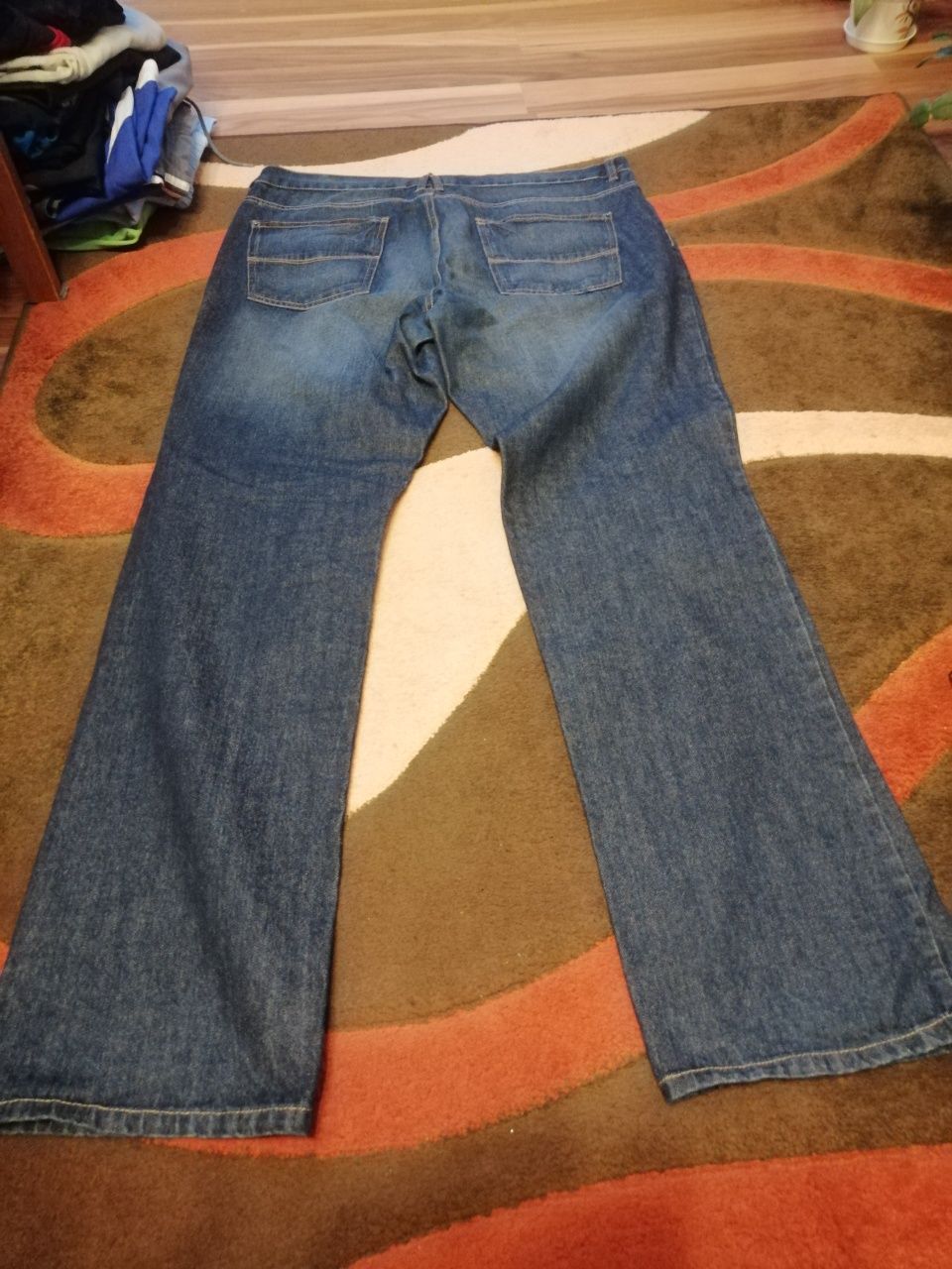 Spodnie męskie jeans XXL
