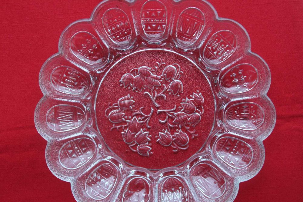 Talerz Wielkanocny na jajka i owocarka Ząbkowice