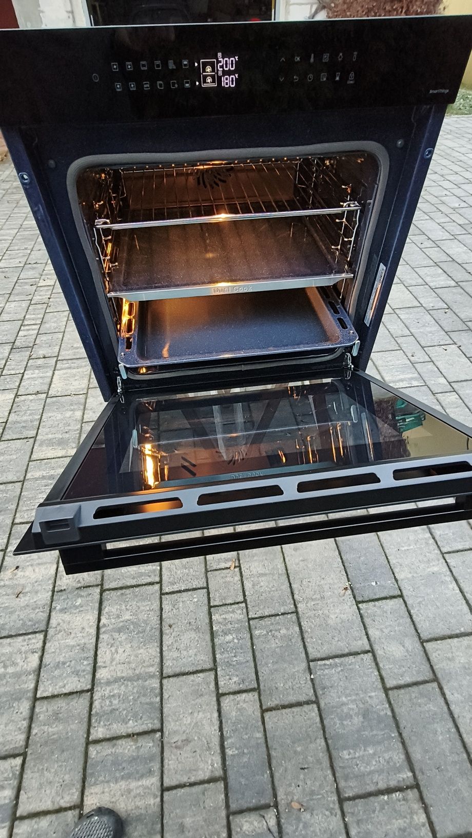 Piekarnik Parowy SAMSUNG NV7B4240VAK U2 Dual Cook Wi-fi