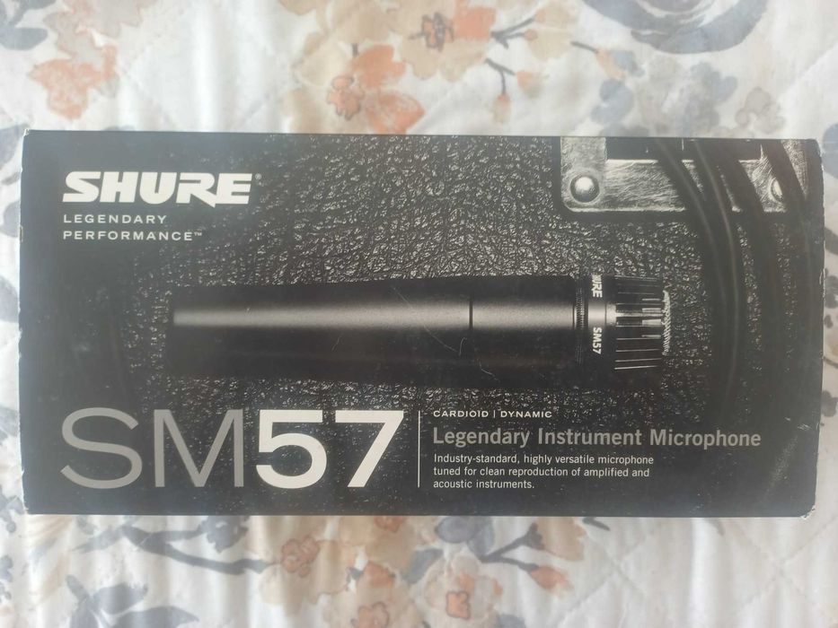 Microfone Shure SM57 praticamente novo!