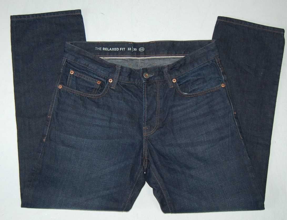 C and A the relaxed W33 L30 pas 88 jeansy męskie stretch proste