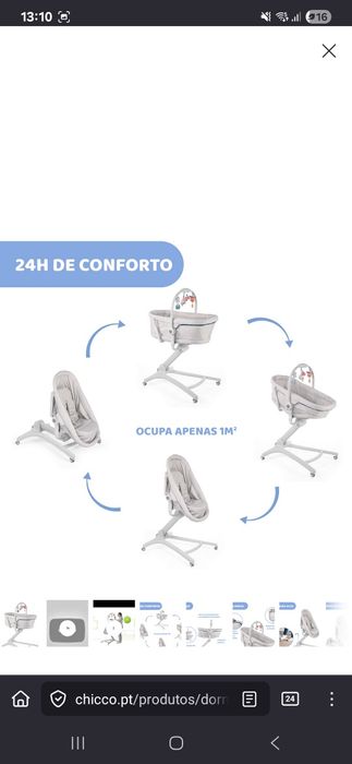 Berço Baby Hug 4 em 1