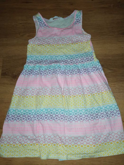Sukienka bawełniana H&M 122/128 ( 6-8lat)