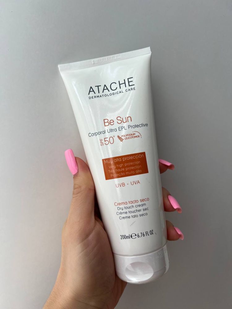 ATACHE (Атач) Сонцезахисний крем для тіла SPF 50 200 мл