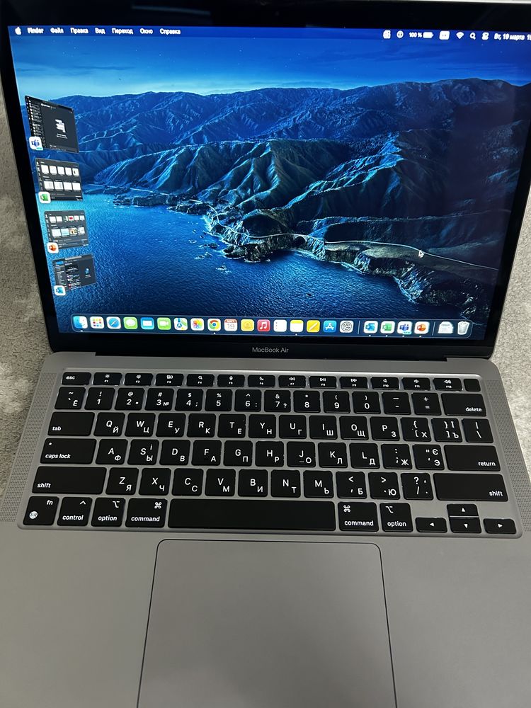 Ноутбук Apple Macbook air m1 8/256 space gray