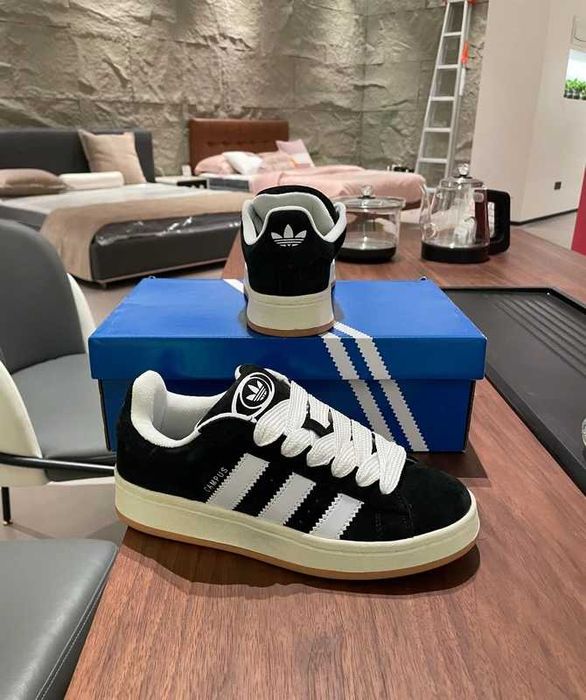 Buty meskie Mokasyny Adidas campus 00s Black R.42